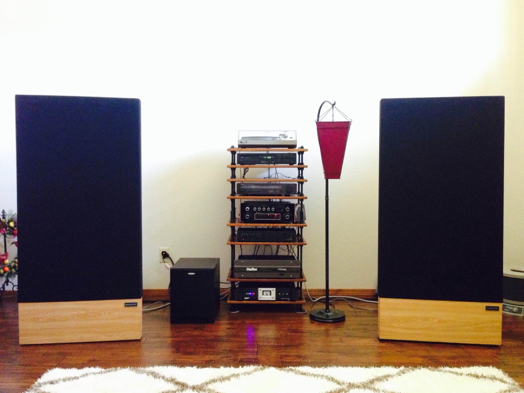 Large speaker set up in USA